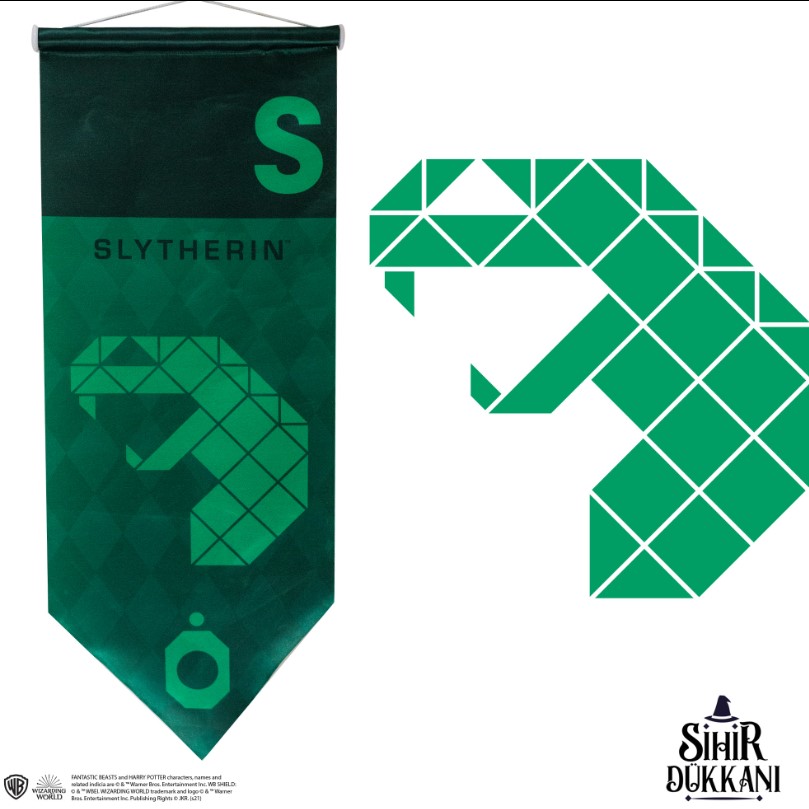 

Вымпел Harry Potter: Slytherin