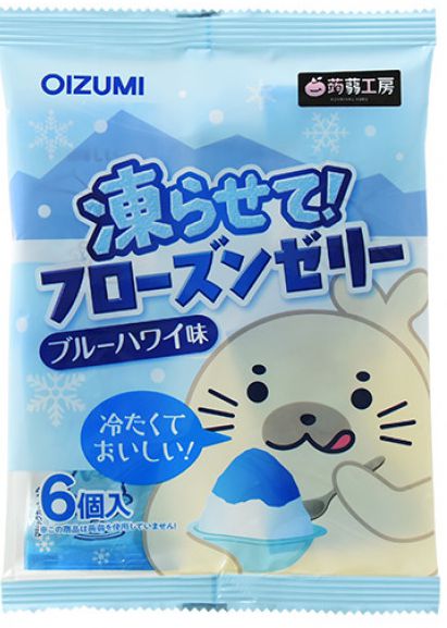 

Десерт конняку Shimonita Bussan: Желе щербет «Blue Hawai» со вкусом газировки (96 г)