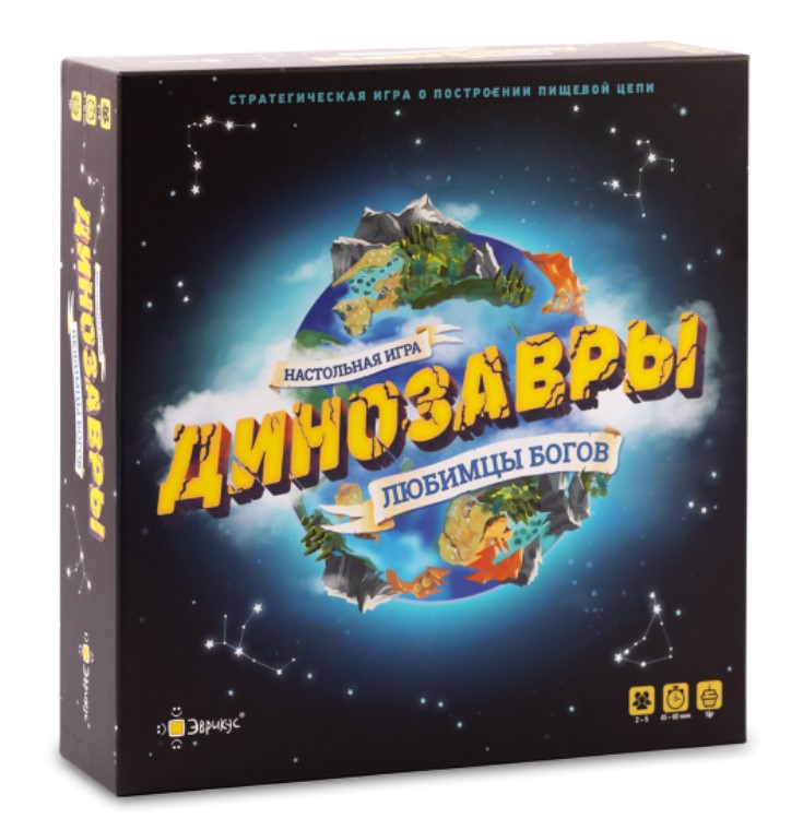

Настольная игра Эврикус: Динозавры – любимцы богов