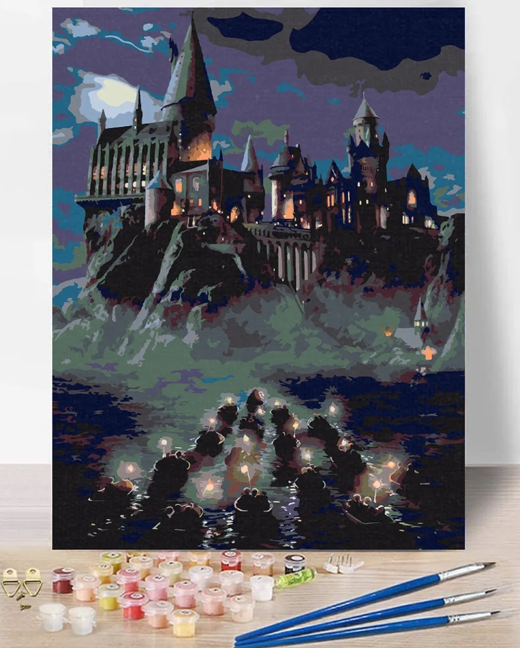 

Картина по номерам: Harry Potter – Прибытие в Хогвардс