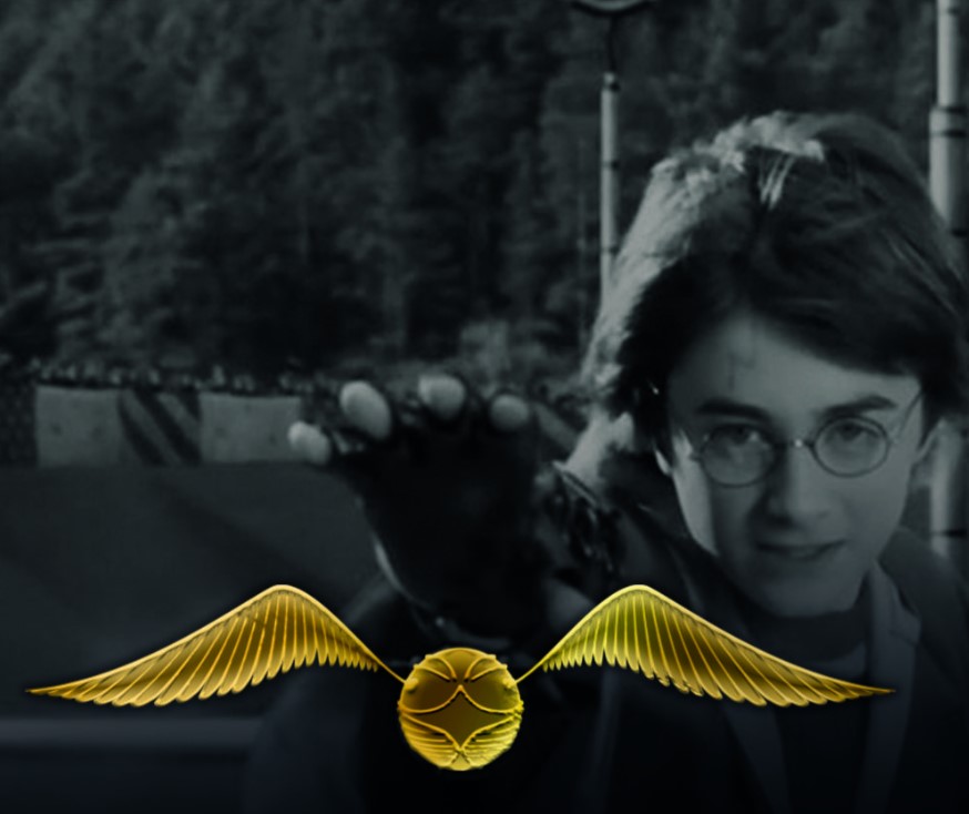 Значок Harry Potter: Golden Snitch цена и фото