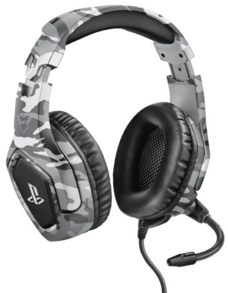 

Гарнитура Trust GXT 488 Forze-G Gaming Headset проводная (серый камуфляж)