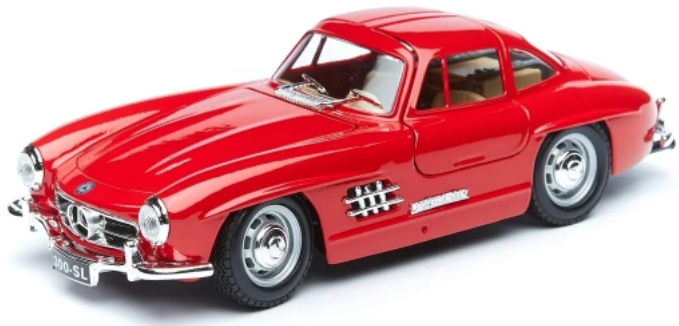 

Модель машинки 1954 Mercedes-Benz 300 SL (масштаб 1:24)