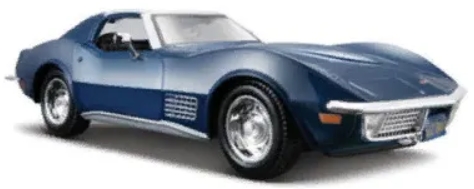 

Модель машинки 1970 Corvette SP (A) (масштаб 1:24)