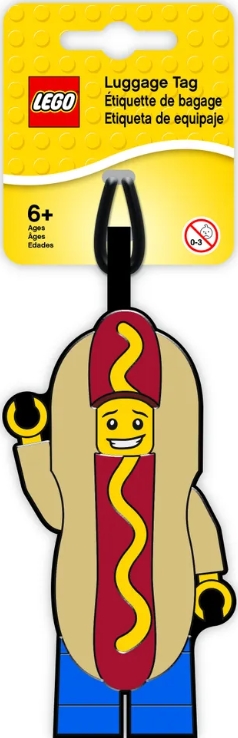 

Бирка для багажа LEGO: Hot Dog