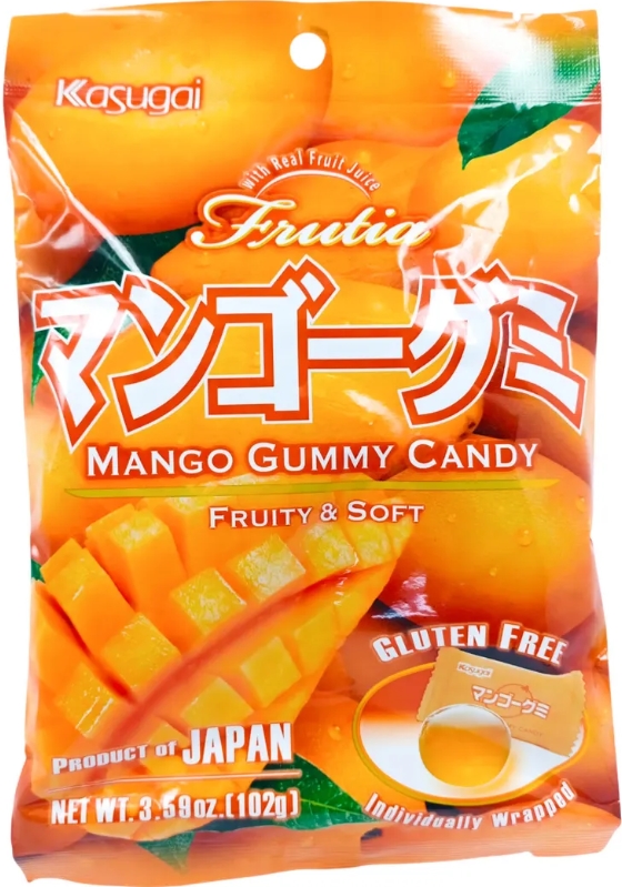 Жевательные конфеты Kasugai Вкус манго (107 г)