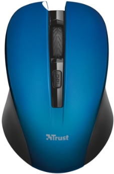 

Мышь Trust Mydo Silent Click Wireless беспроводная бесшумная для PC (синий)
