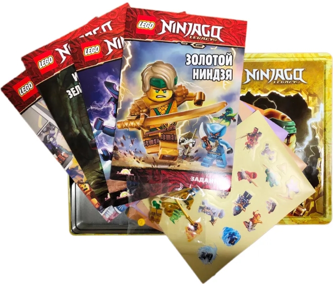 

Набор книг LEGO Ninjago: Подарок из Ниндзяго (набор книг+фигурка)
