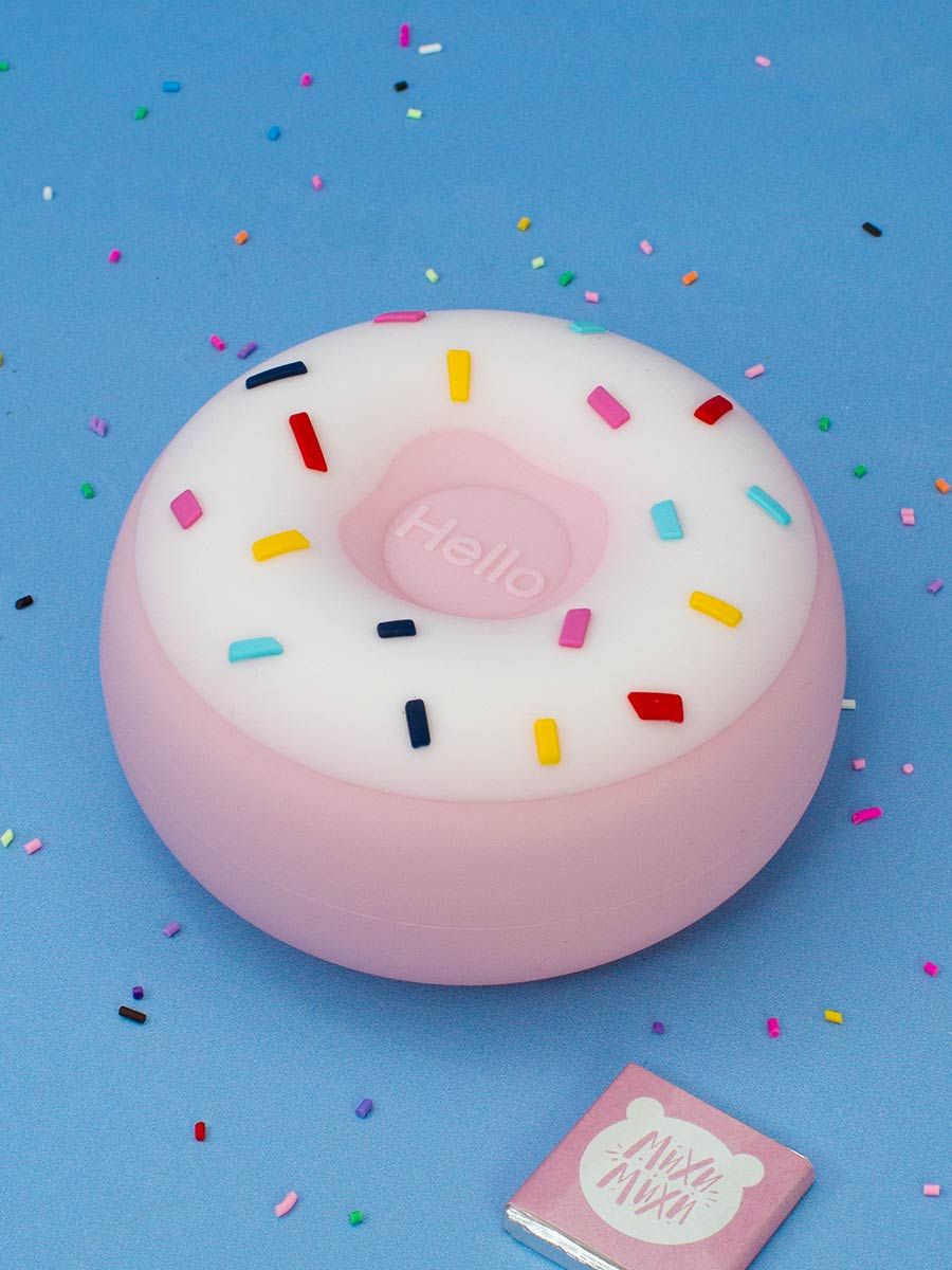 

Светильник-ночник Пончик (розовый)