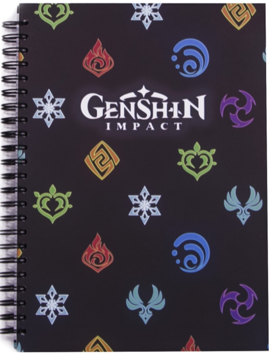 

Скетчбук Genshin Impact Logo, А5 (60 листов)