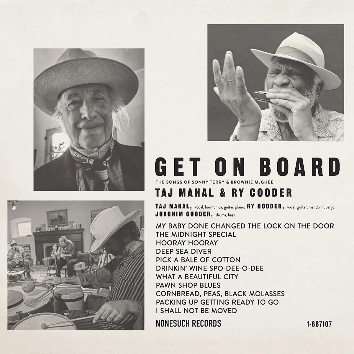 

Taj Mahal & Ry Cooder – Get On Board (LP)