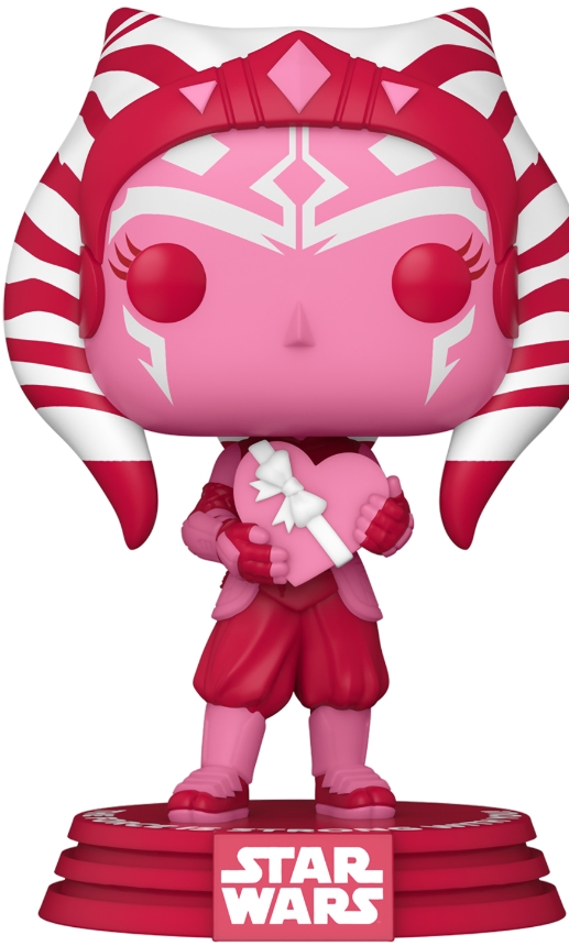 

Фигурка Funko POP Valentines: Star Wars – Ahsoka Bobble-Head (9,5 см)