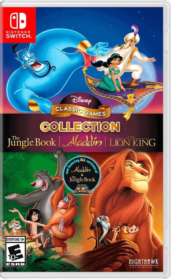 

Disney Classic Games: Collection – The Jungle Book + Aladdin + The Lion King [Nintendo Switch]