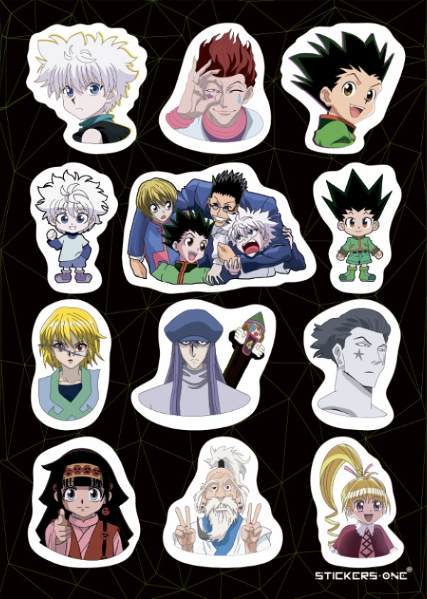 

Стикерпак Hunter x Hunter