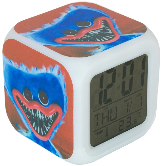 

Часы-будильник Huggy Wuggy с подсветкой №7