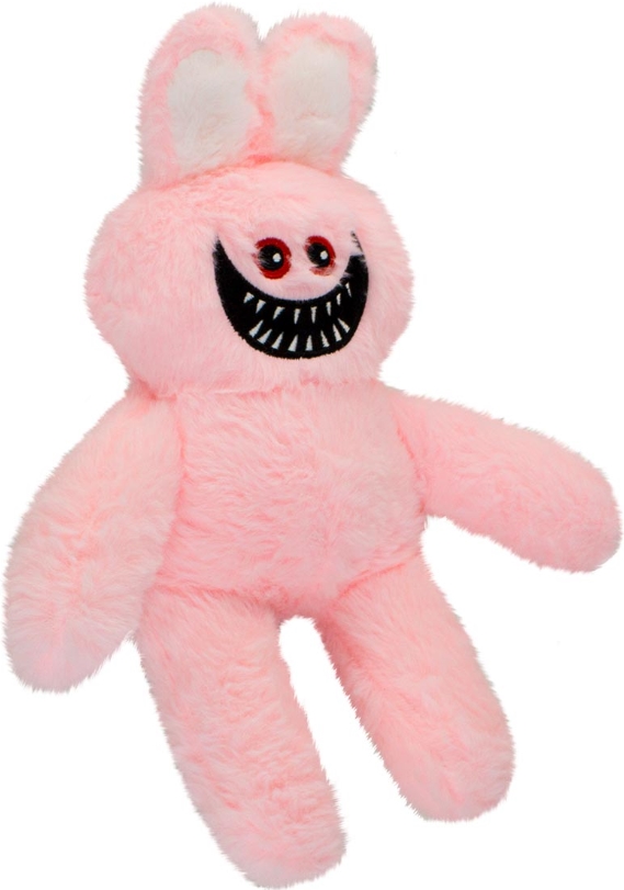 цена Мягкая игрушка Huggy Wuggy: Мистер Хоппс розовая (30 см)