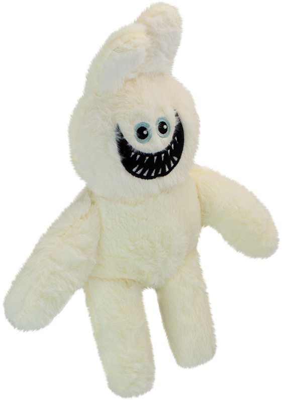 цена Мягкая игрушка Huggy Wuggy: Мистер Хоппс белая (30 см)