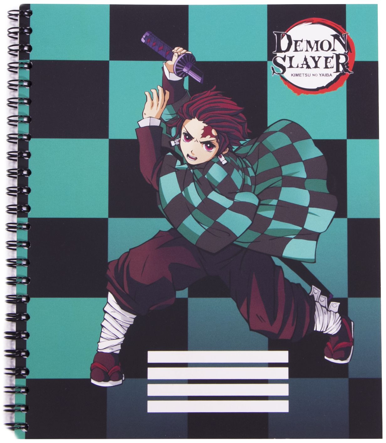 

Тетрадь Demon Slayer: Kimetsu no Yaiba – Tanjiro Kamado V1 (96 листов)