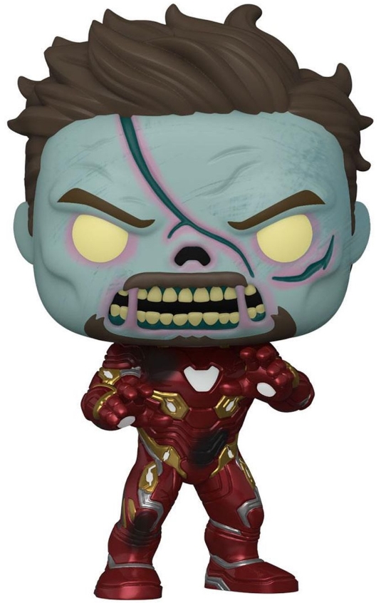 

Фигурка Funko POP Marvel What If... – Zombie Iron Man Glows In The Dark Exclusive Bobble-Head (9,5 см)