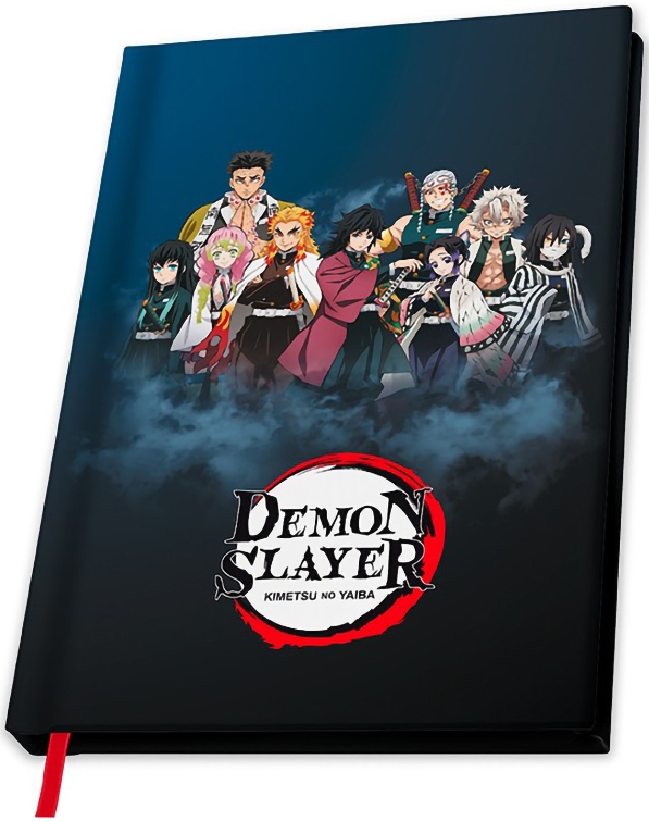 Блокнот Demon Slayer: Kimetsu no Yaiba – Pillars (А5)