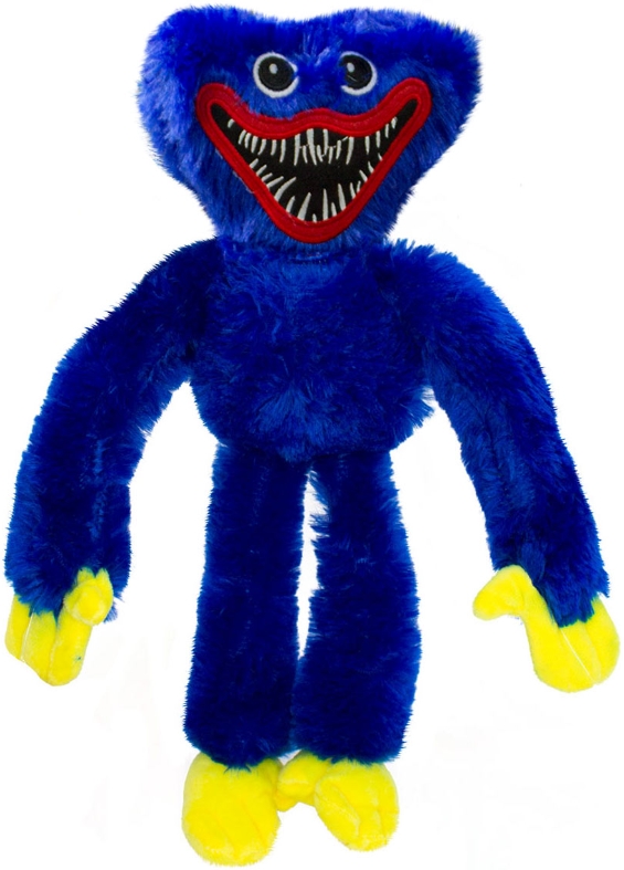 Мягкая игрушка Huggy Wuggy [синяя] (35 см)