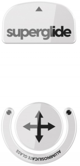 

Стеклянные глайды (ножки) Pulsar для мыши – Superglide для Logitech GPro Superlight (White)