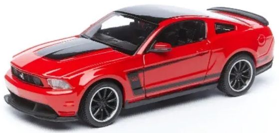 

Модель машинки Ford Mustang Boss 302 – Special Edition (масштаб 1:24) (красный)