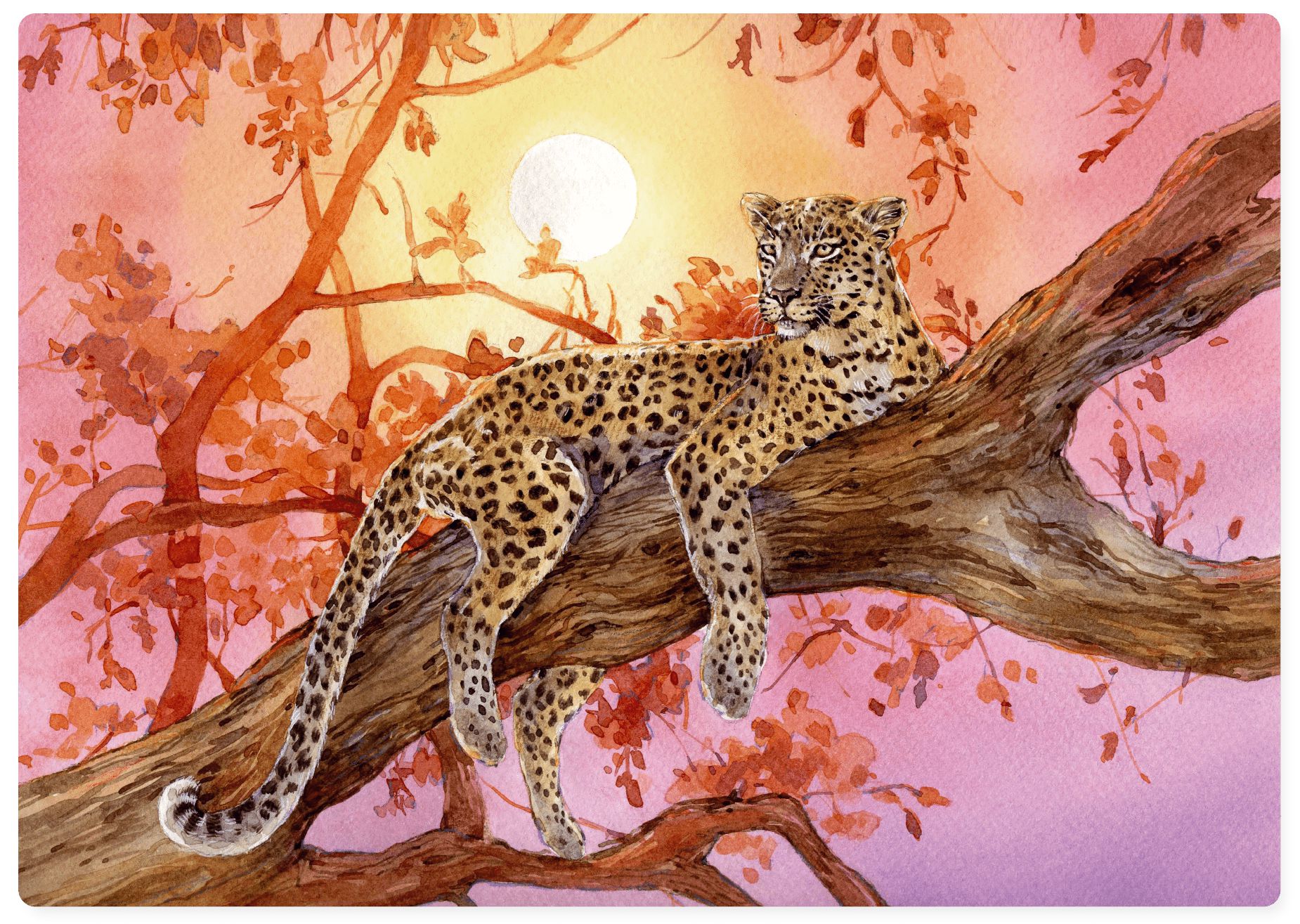 Пазл Wooden Puzzles: Переднеазиатский леопард