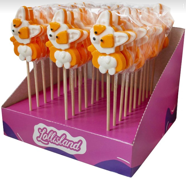 

Карамель леденцовая Корги фигурная (30 г)