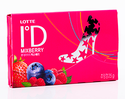 цена Жевательная резинка Lotte ID Mixberry