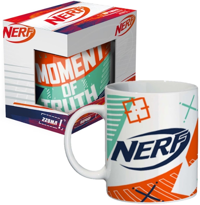

Кружка NERF: Никогда не сдавайся (220 мл, фарфор)