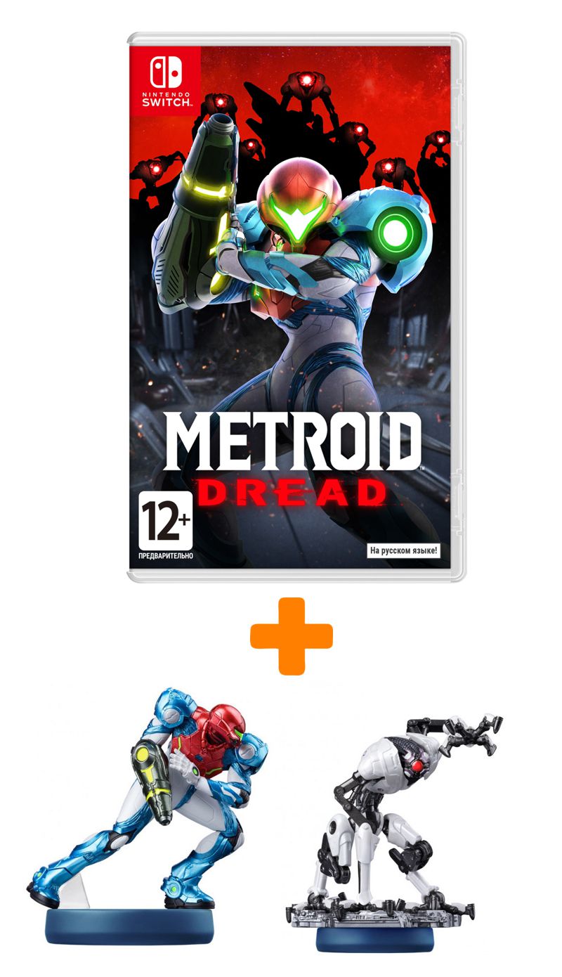 

Набор «Metroid» (Metroid Dread, amiibo Самус Аран и E.M.M.I) [Switch]