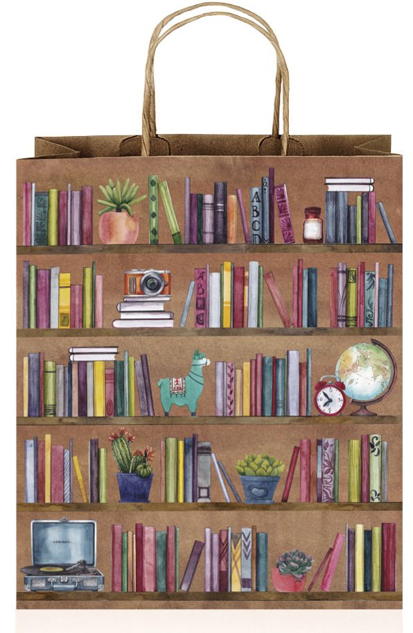 

Пакет Книжные полки большой (38,5 x 28 x 15 см)