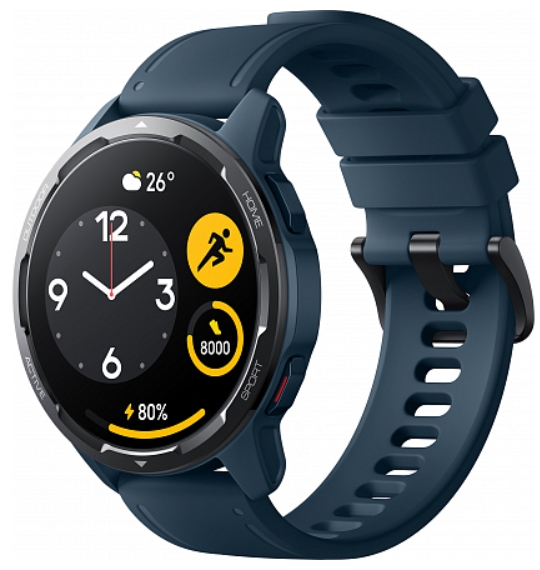 Смарт-часы Xiaomi Watch S1 Active GL Ocean Blue (BHR5467GL)