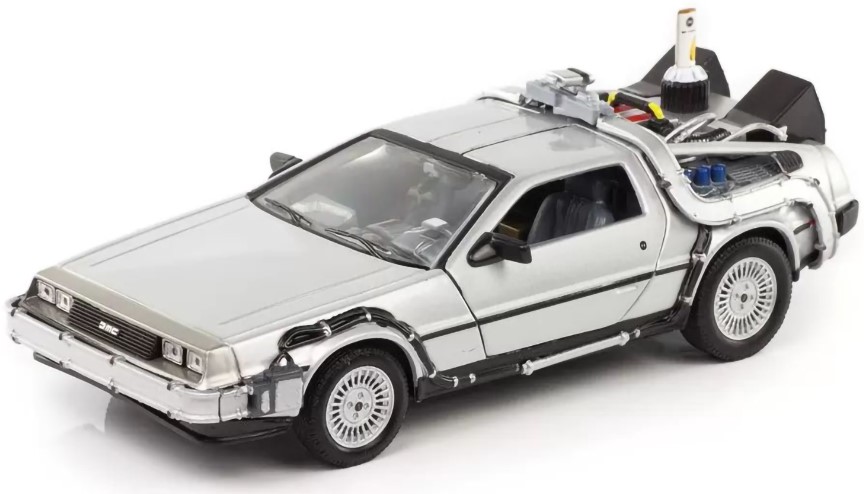 

Модель машинки – реплика Back To The Future: Part II – Delorean Time Machine (масштаб 1:24)