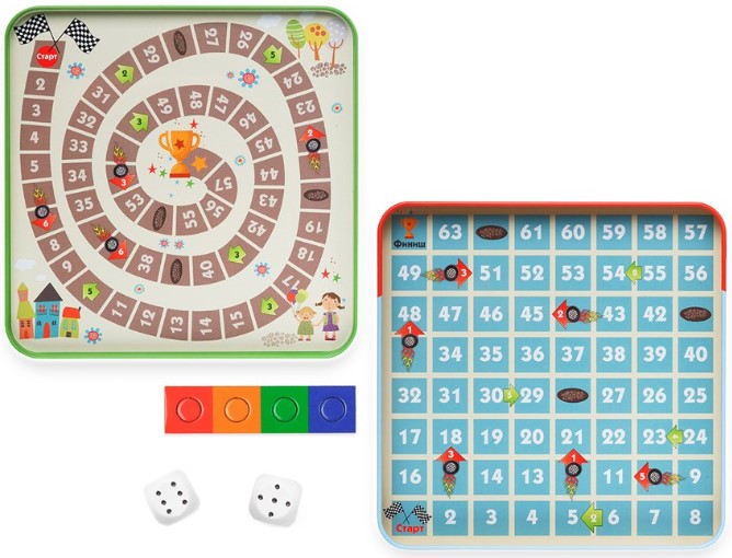 Настольная игра Гонки – магнитная - купить по цене 410 руб с доставкой ...
