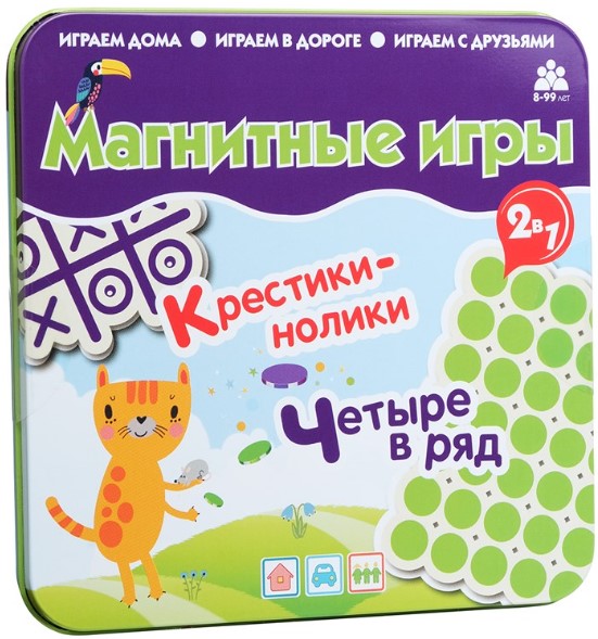 

Настольная игра Крестики-нолики – магнитная