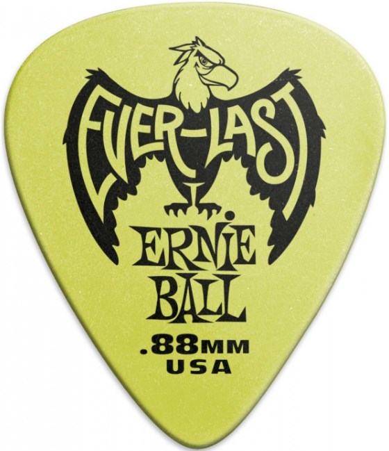 

Набор медиаторов Ernie Ball 9191, светящиеся в темноте, зелёные (12 штук)
