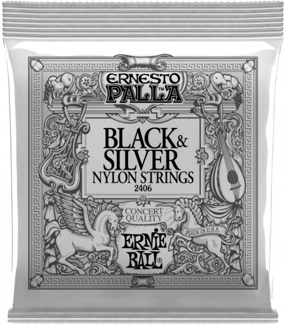 

Струны для классической гитары Medium 28-42 нейлон ERNIE BALL 2406