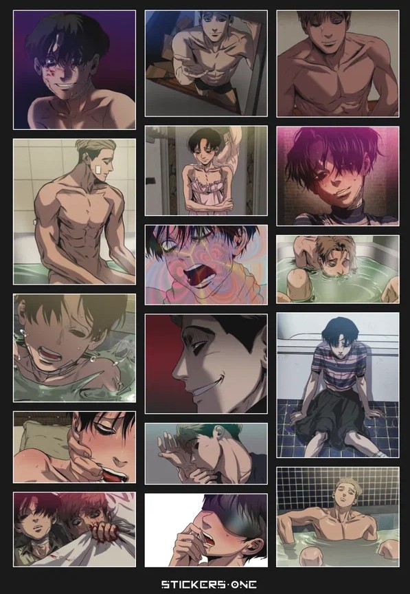 

Стикерпак Killing Stalking