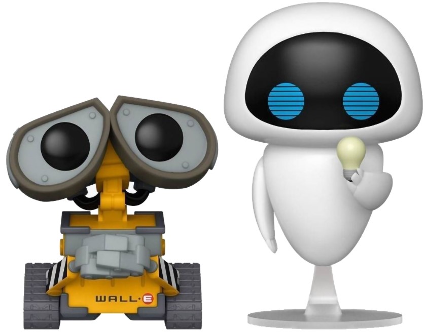 

Фигурка Funko POP Disney: Wall-E – Wall-E & Eve With Lightbulb Exclusive 2-Pack (9,5 см)