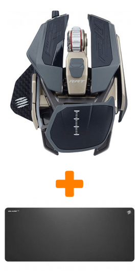 

Набор «Mad Catz 47» (Мышь R.A.T., коврик G.L.I.D.E.)
