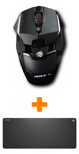 

Набор «Mad Catz 38» (Мышь R.A.T., коврик G.L.I.D.E.)