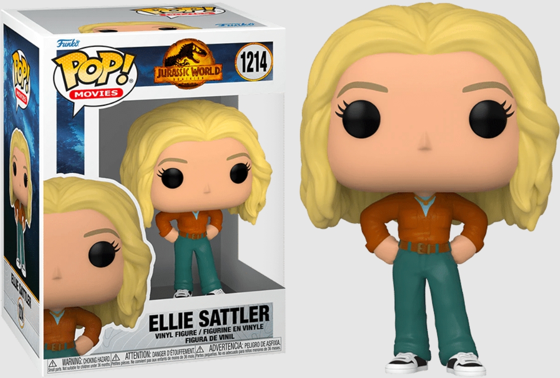 Фигурка Funko POP Movies: Jurassic World Dominion – Ellie Sattler (9,5 см) цена и фото