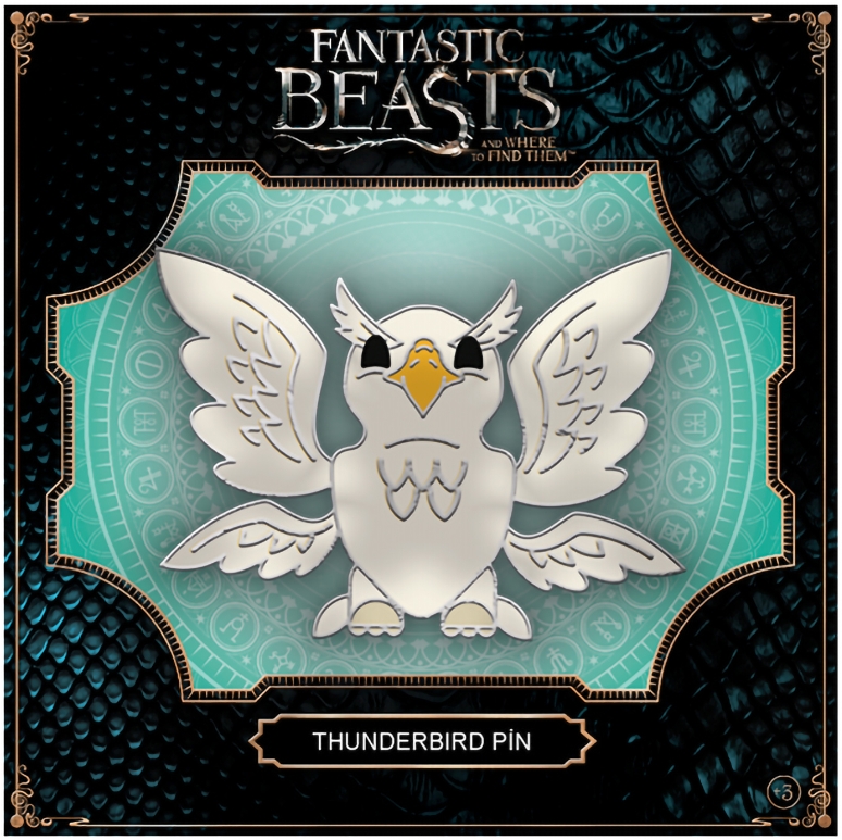 цена Значок Fantastic Beasts And Where To Find Them: Thunderbird