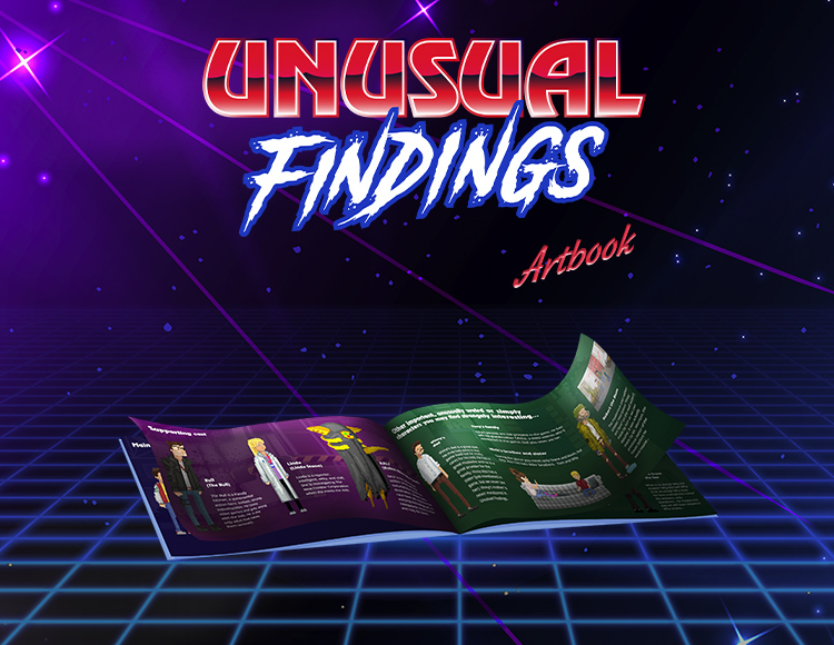 Unusual Findings. Digital Artbook [PC, Цифровая версия] (Цифровая версия)