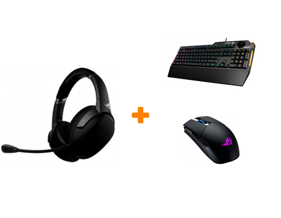 

Набор «ASUS Gaming Combo 3» (Мышь, клавиатура, гарнитура)