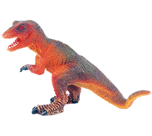 Игровой набор фигурок Мир динозавров: Динозавры (7 предметов со скалой) (MM216-358)