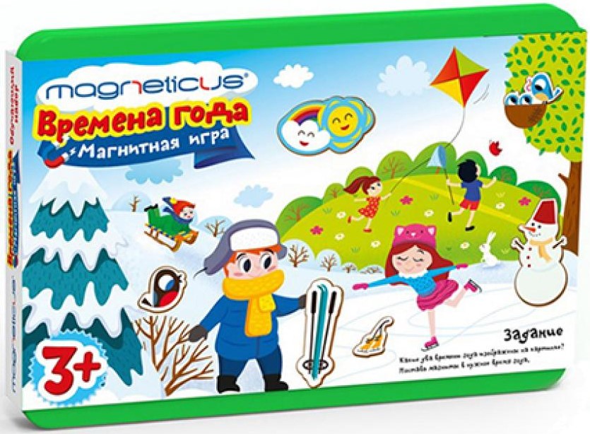 

Настольная игра Времена года магнитная (POL-015)
