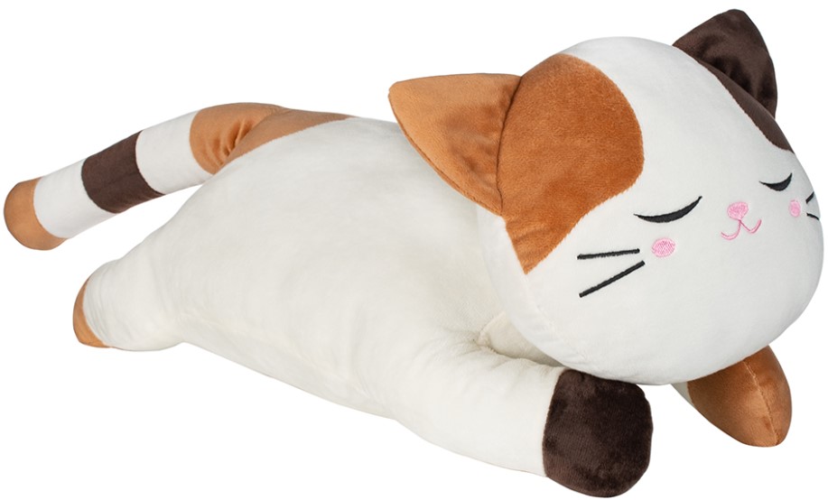 

Мягкая игрушка Ленивый кот коричневый (50 см)